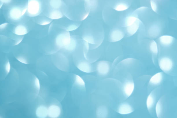 istock Abstract blue festive christmas background with bokeh. 2162604012