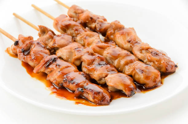 istock Yakitori, Charcoal grilled chicken 2162610624