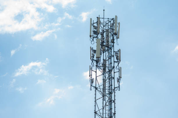 istock telecommunication mast TV antennas wireless technology 2162618146