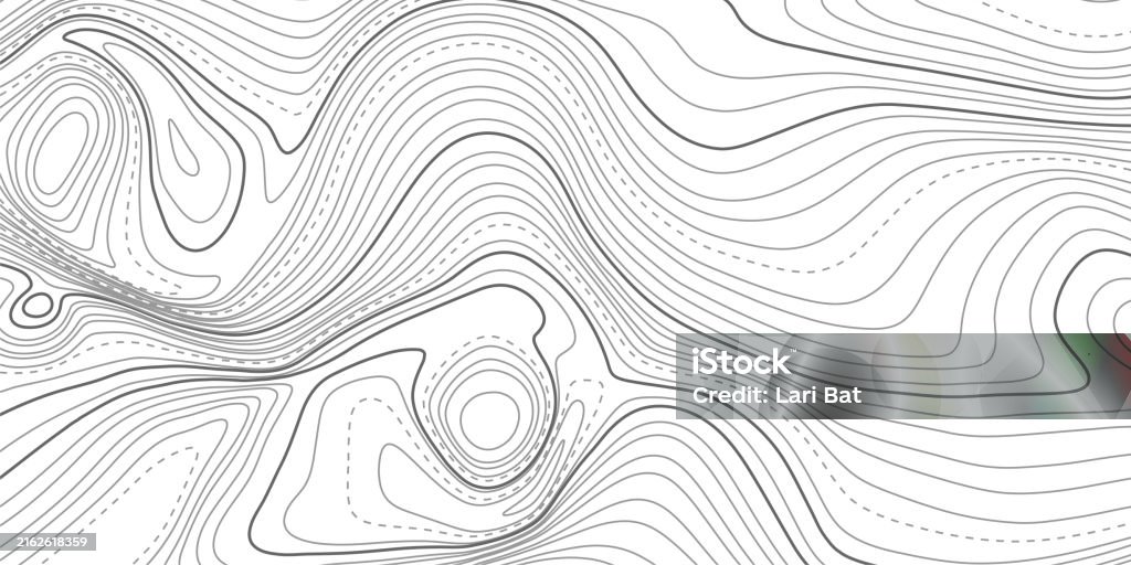 Map Geodezy Landscape Geodesy Topography Map Background Stock Illustration ...