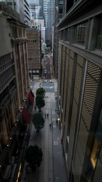 istock between buildings in Tokyo 2162618494