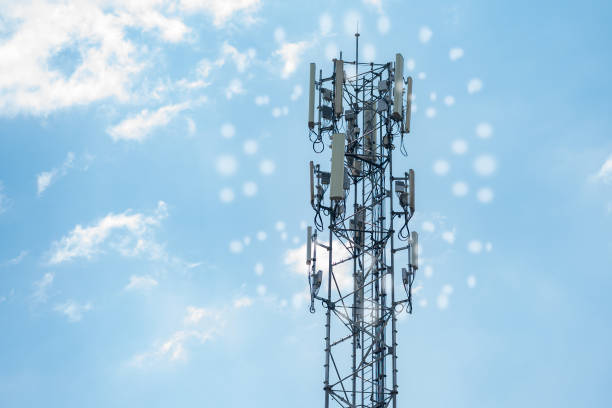 istock telecommunication mast TV antennas wireless technology 2162619997