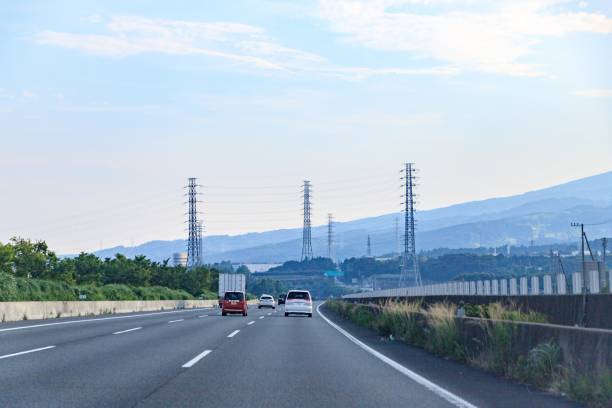 istock A Serene Journey on the Open Highway Under a Clear Sky 2162621371
