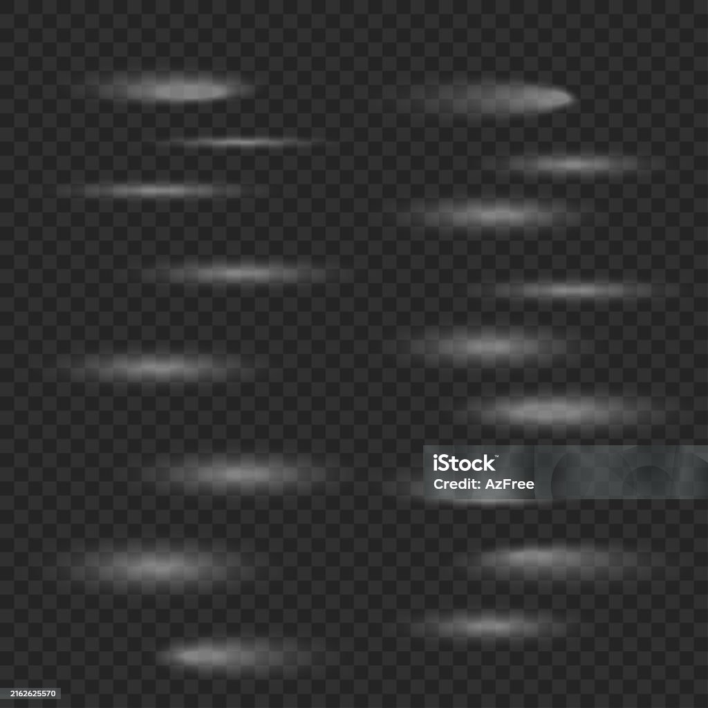 Shadow Element Invisible Background Various Black Vector Shadows Different Shapes Transparent Background ...