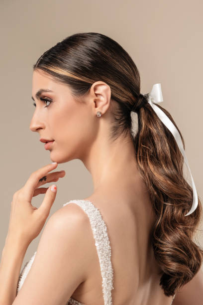 istock Portrait of a beautiful bride 2162628021