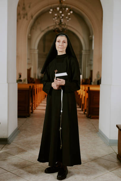 istock Mature Sister In Catholic Church 2162629780