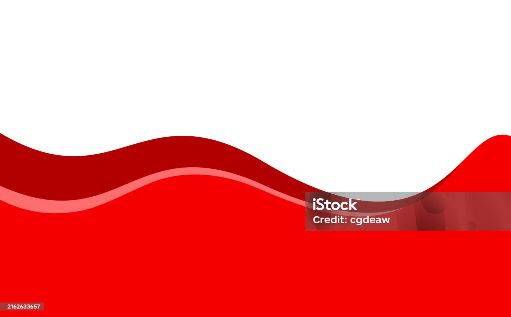 Border Wave Line Color Red Red Wave Stripe For Banner Wave Graphic For Corner Border Wave Curve ...