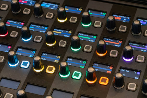 Sound Mixer - Soundboard Close-Up