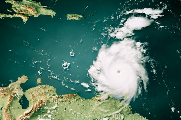 istock Hurricane Beryl 2024 Cloud Map Lesser Antilles 3D Render Color 2162638570