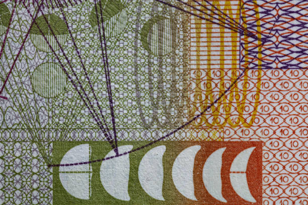 istock Closeup of 10 Bulgarian lev banknote 2162647453
