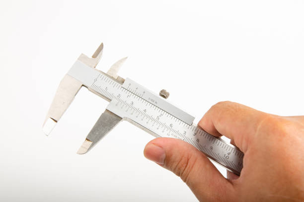 istock Vernier Caliper isolated on white background. Clipping path included 2162648808