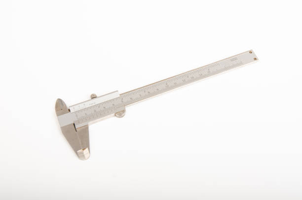 istock Vernier Caliper isolated on white background. Clipping path included 2162648895