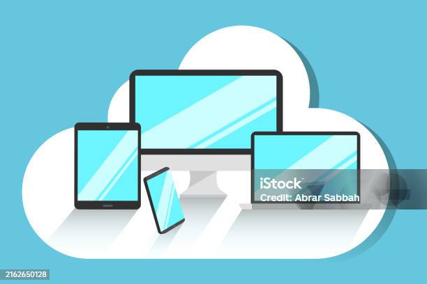 Vector Devices Set Stock Illustration - Download Image Now - Abstract ...