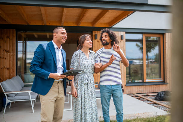 istock Diverse Couple Purchases Home with Hispanic Agent 2162651044