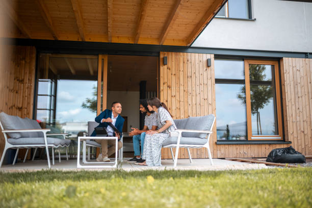 istock Successful Property Purchase with Hispanic Agent and Diverse Clients 2162651057