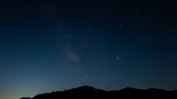 istock Milky Way in the mountains 2162653120