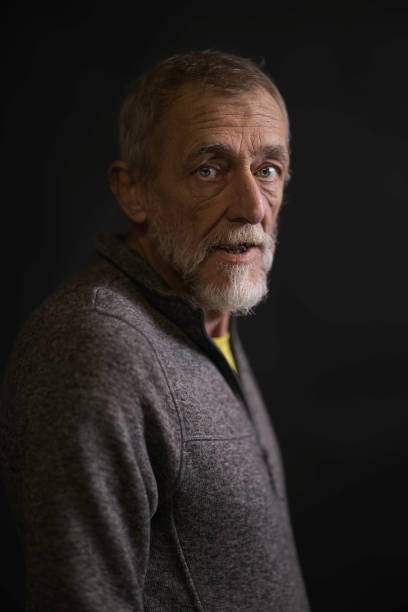 istock Portrait of a gray haired man 2162653727