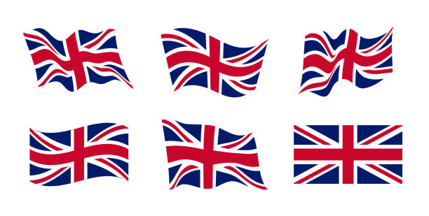 illustrations, cliparts, dessins animés et icônes de drapeaux du royaume-uni - drapeau du royaume uni