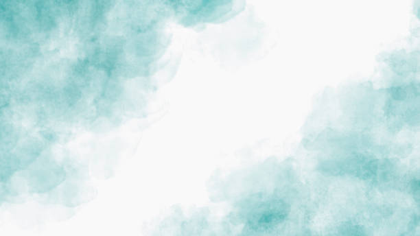 istock Watercolor Background in Pastel Mint Green with Copy Space 2162657574