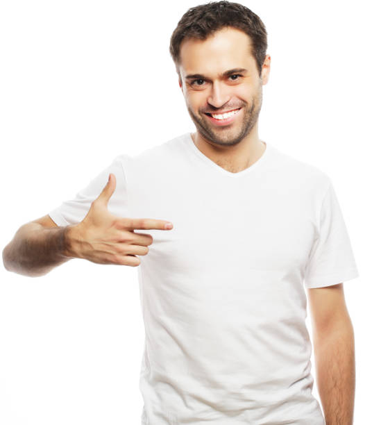 istock handsome man in white shirt 2162664889
