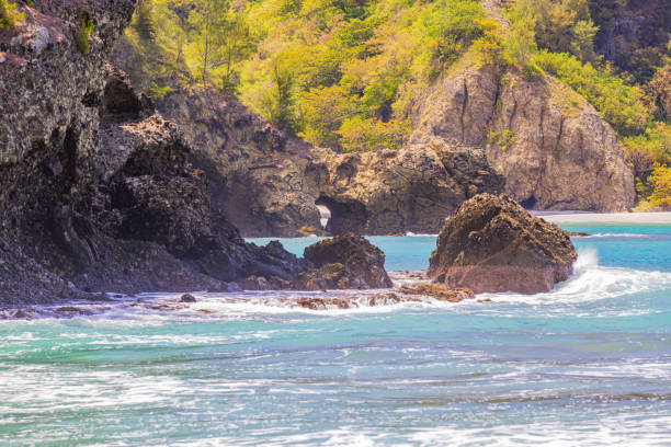 Chichijima, Ogasawara Islands: View from Kopepe Beach