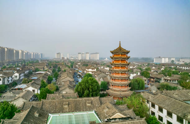 Luanzhou City, Hebei province Luanzhou ancient city landscape
