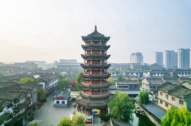 istock Hebei Ancient City street 2162674055