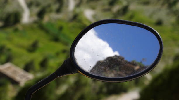 istock Pretty skyscape visible through vehicle's window 2162681275