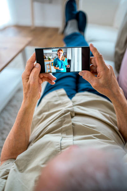 istock Senior man consulting with his doctor 2162688187