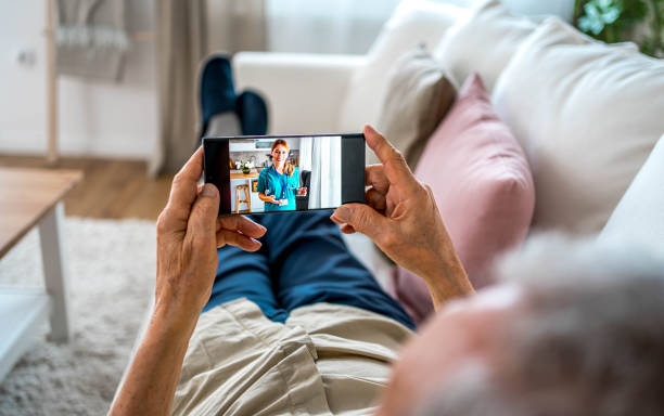 istock Senior man consulting with his doctor 2162688248