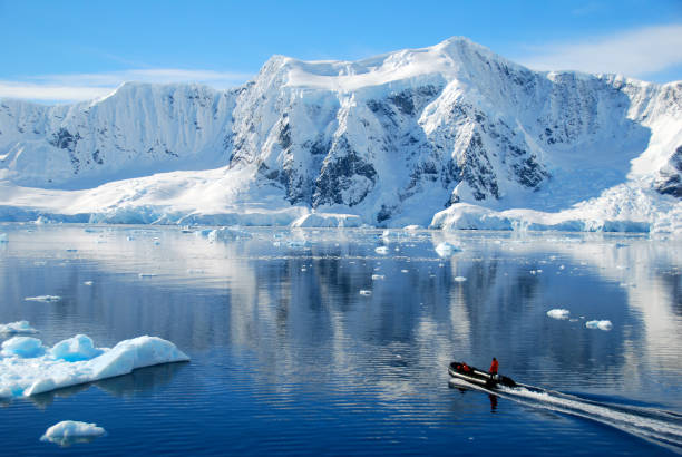 istock Dramatic polar landscape in Antarctica 2162689911