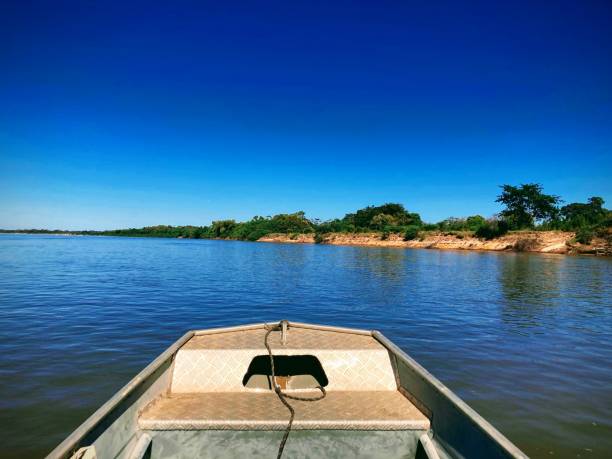 Barco no Rio Araguaia.