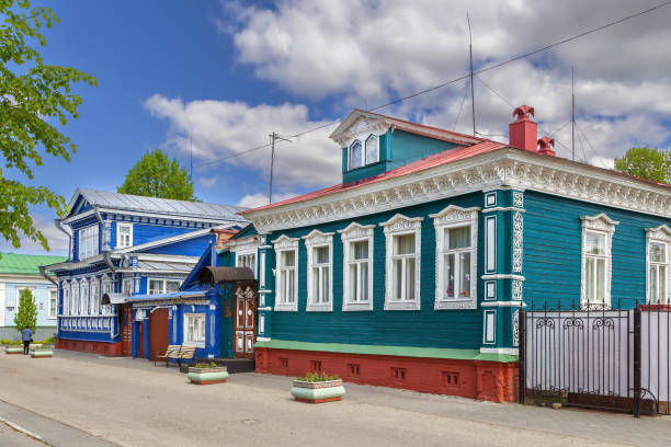 istock Street in Gorodets, Russia 2162695719