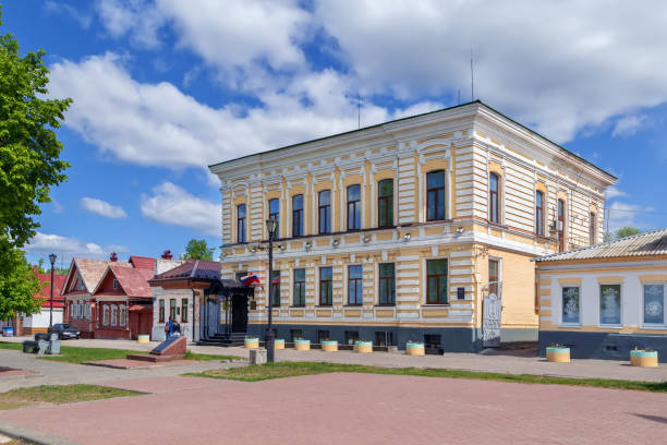 istock Street in Gorodets, Russia 2162695790