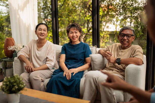 istock Old friends at home 2162703330