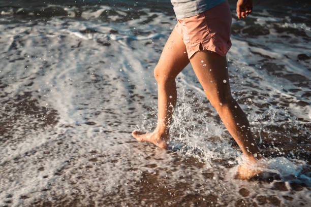 istock Runner's legs training in the Mediterranean Sea. 2162703420