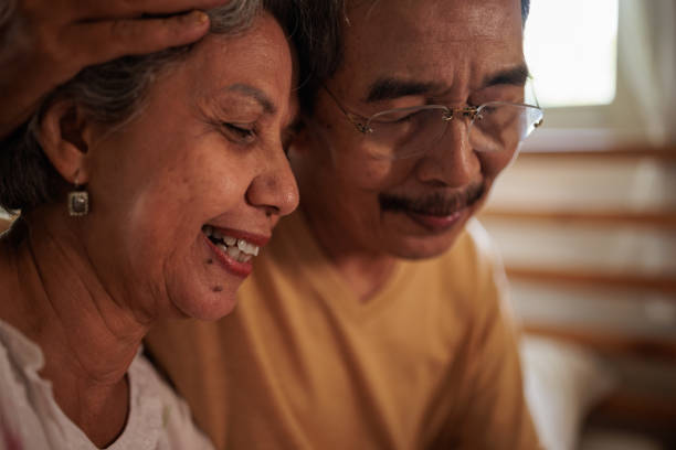 istock Happy old couple 2162707846