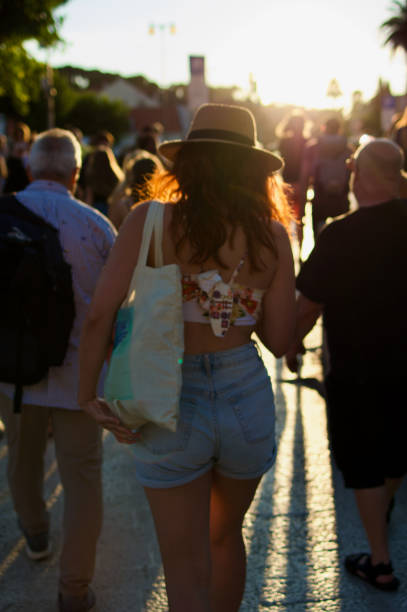 Dubrovnik Croatia 3 July 2024: People enjoying Dubrovnik Old Town