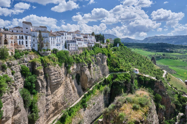 istock Spectacular cliff in Ronda Sapin 2162711232