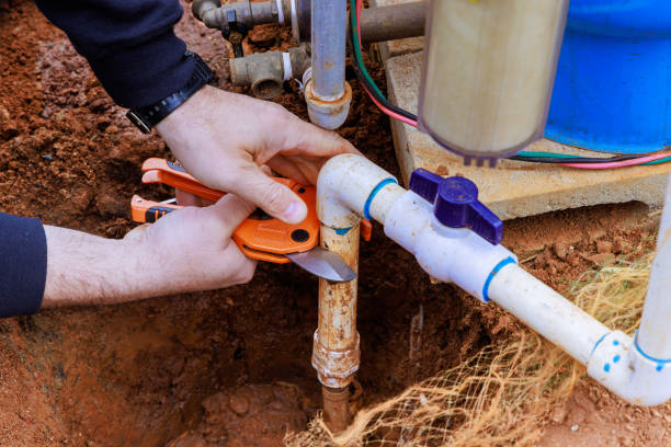 istock Water supply artesian well pump maintenance for a private home 2162711980