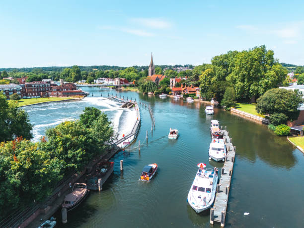 istock View along the River Thames at Marlow, Buckinghamshire 2162716825