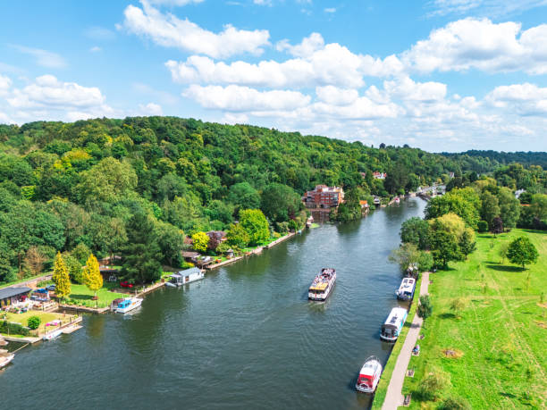 istock River Thames tourboat, Henley, England 2162716860