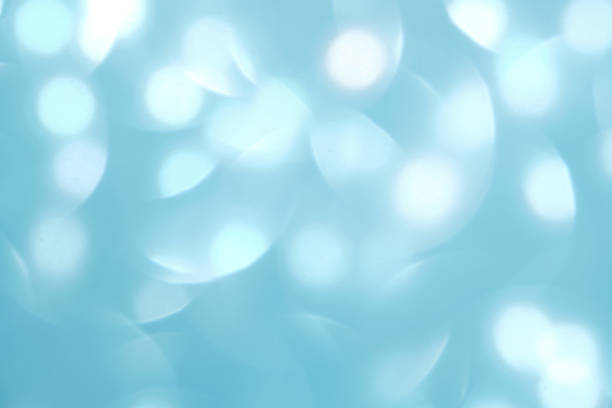istock Abstract blue festive christmas background with bokeh. 2162720233