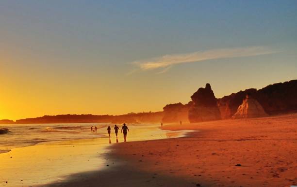 istock Golden Hour by the Shore 2162721173