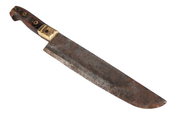 istock Retro vintage hunting knife 2162722257