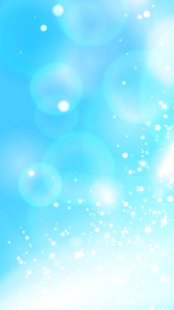 istock Blue energy flare background story with light effects and sparkles. 2162724480