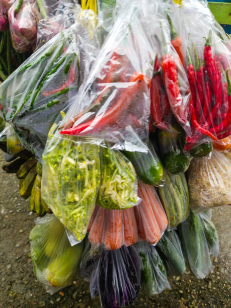 istock Shop for vegetable at traditional sellers 2162732607