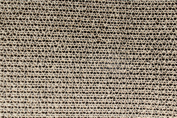istock Close up view of textured cardboard abstract background 2162735955