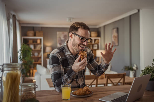 istock Enjoying breakfast at home 2162739691