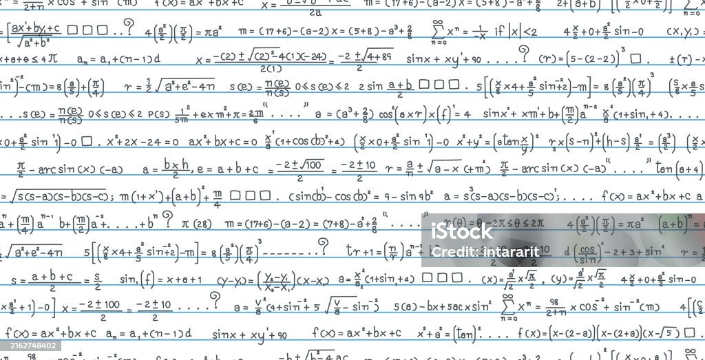 Mathematical Calculations Stock Illustration - Download Image Now ...